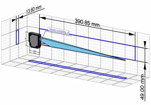 OM30-P0350.HV.YUN 測(cè)距傳感器3D模型圖